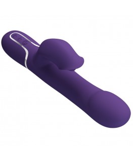 PRETTY LOVE - ZALIN PERLE VIBRATORE CONIGLIO 4 EN 1 VIOLA