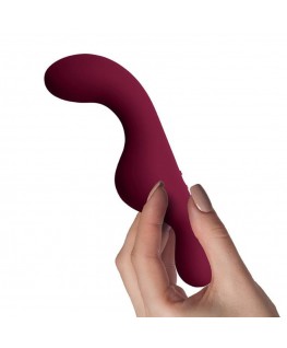 ROCKS-OFF - VIBRATORE PER PUNTO G ROSSO RUBY GLOW