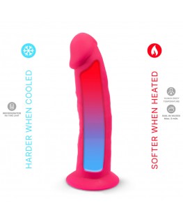 SILEXD - MODELLO PENE REALISTICO 2 ROSA + TELECOMANDO LRS 17 CM