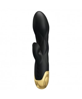 PRETTY LOVE - VIBRATORE DI LUSSO NERO RICARICABILE PLACCATO IN ORO PRETTY LOVE - VIBRATORE DI LUSSO NERO RICARICABILE PLACCATO IN ORO che trovi in offerta solo su SexyShopOnline a -35% di sconto