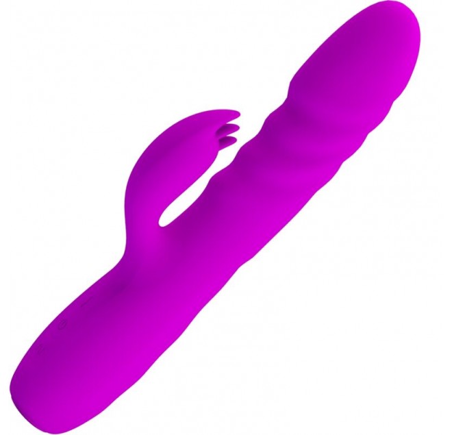 PRETTY LOVE - VIBRATORE CONIGLIO RICARICABILE MELANIE VIOLA