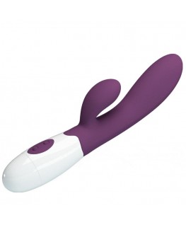 PRETTY LOVE - ALVIS VIBRATORE RABBIT E PUNTO G VIOLA