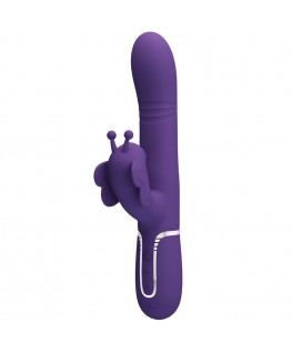 PRETTY LOVE - VIBRATORE MULTIFUNZIONE RABBIT 4 IN 1 FARFALLA VIOLA PRETTY LOVE - VIBRATORE MULTIFUNZIONE RABBIT 4 IN 1 FARFALLA VIOLA che trovi in offerta solo su SexyShopOnline a -35% di sconto
