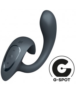 SATISFYER - G FOR GODDESS 1 VIBRATORE CONIGLIO GRIGIO SCURO