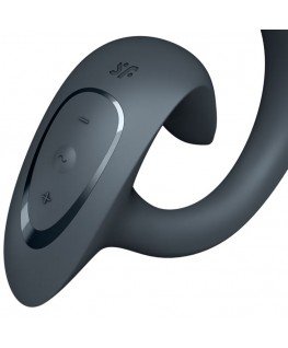 SATISFYER - G FOR GODDESS 1 VIBRATORE CONIGLIO GRIGIO SCURO