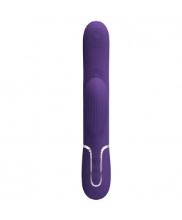 PRETTY LOVE - PERLITA VIBRATORE G-SPOT 3 IN 1 MULTIFUNZIONE VIOLA