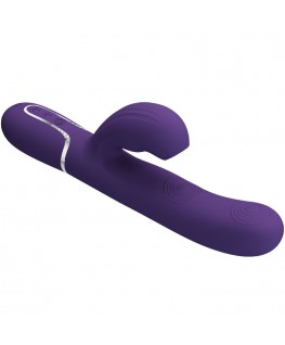 PRETTY LOVE - PERLITA VIBRATORE G-SPOT 3 IN 1 MULTIFUNZIONE VIOLA
