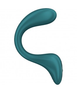 SATISFYER - G FOR GODDESS 2 VIBRATORE CONIGLIO VERDE BOTTIGLIA