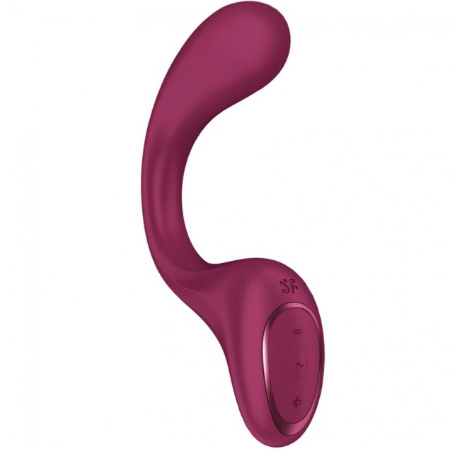SATISFYER - G PER DEA 2 VIBRATORE CONIGLIO BOTTIGLIA BORDEAUX