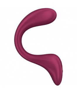 SATISFYER - G PER DEA 2 VIBRATORE CONIGLIO BOTTIGLIA BORDEAUX