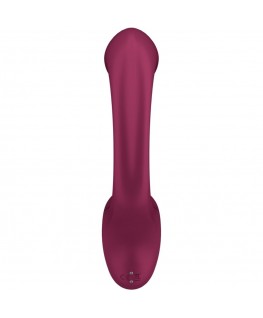 SATISFYER - G PER DEA 2 VIBRATORE CONIGLIO BOTTIGLIA BORDEAUX