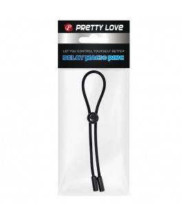 PRETTY LOVE - ANELLO PER PENE E TESTICOLI CON CORDONCINO