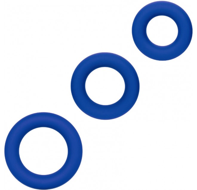 CALEXOTICS - ADMIRAL SET ANELLI PER IL CAZZO BLU