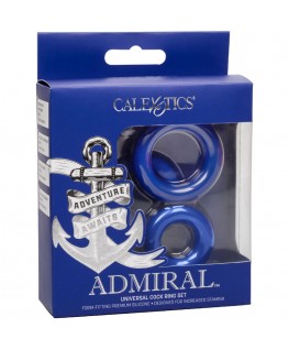 CALEXOTICS - ADMIRAL SET ANELLI PER IL CAZZO BLU