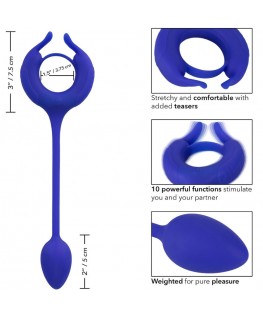 CALEXOTICS - ADMIRAL ANELLO PER CAZZO PESATO BLU