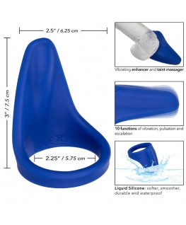 CALEXOTICS - ADMIRAL MASSAGGIATORE PERINEO BLU