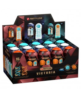 PRETTY LOVE - MASTURBATORE VICTORIA 15 PEZZI