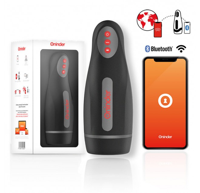 ONINDER - SEOUL MASTURBATORE MASCHILE RICARICABILE 10 VELOCITÀ - APP GRATUITA