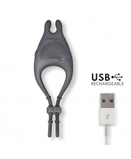 ONINDER - ANELLO VIBRATORE REGOLABILE RICARICABILE PAMPA CON STIMOLATORE CLITORIDE 10 VELOCITÀ - APP GRATUITA