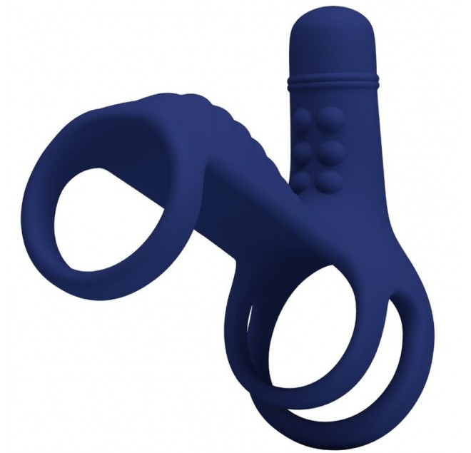 PRETTY LOVE - ANELLO VIBRANTE ELISH CON ESTENSIONE BLU