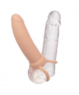 CALEXOTICS - MAXX THICK DUAL PENETRATOR 10 VIBRAZIONI CARNE
