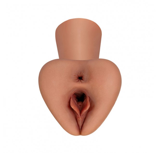 PDX PLUS - PICK YOUR PLEASURE  XL REALISTICO STROKER MARRONE