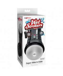 PDX EXTREME - SLIDE & GLIDE MASTURBATORE AUTOLUBRIFICANTE TRASPARENTE