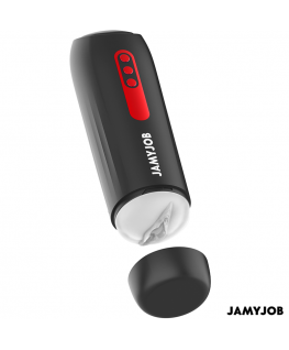 JAMYJOB - MASTURBATORE VAGINALE AUTOMATICO PHANTOM 5 MODALITÀ DI ASPIRAZIONE E SPINTA