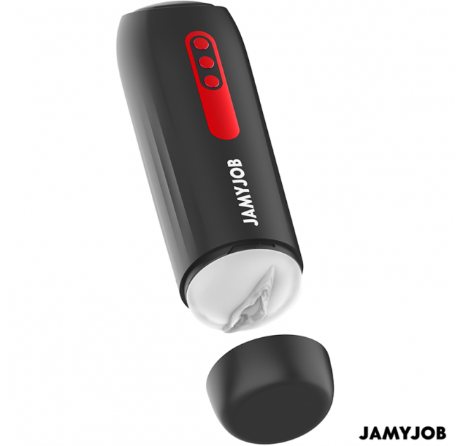 JAMYJOB - MASTURBATORE VAGINALE AUTOMATICO PHANTOM 5 MODALITÀ DI ASPIRAZIONE E SPINTA
