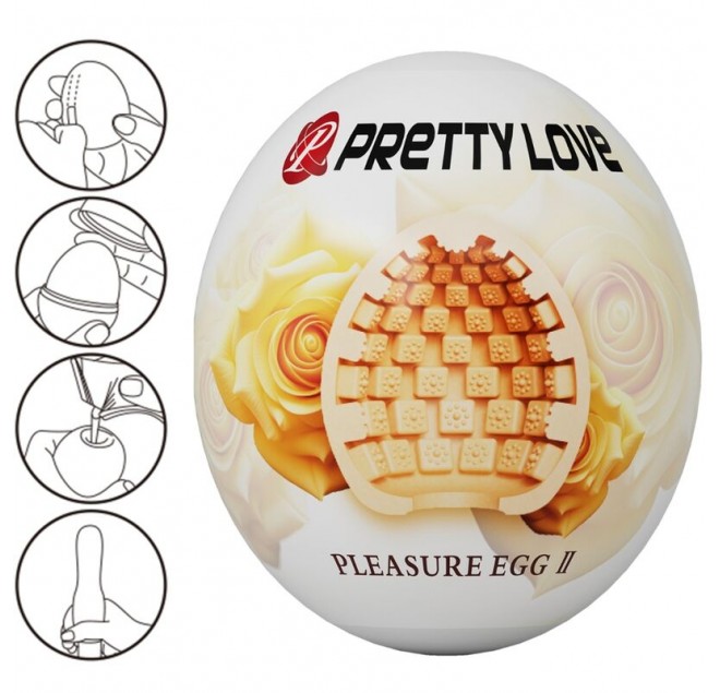 PRETTY LOVE - MASTURBATORE MASCHILE UOVO CARNE