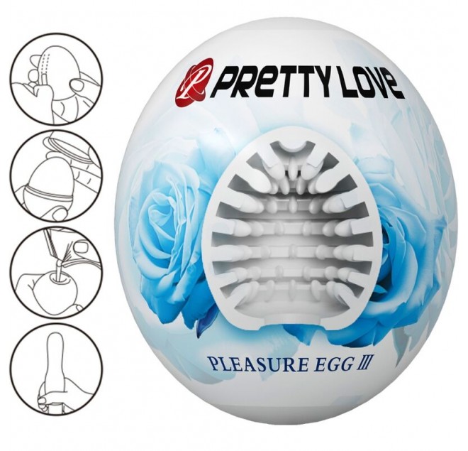 PRETTY LOVE - MASTURBATORE MASCHILE ALBUM D'UOVO