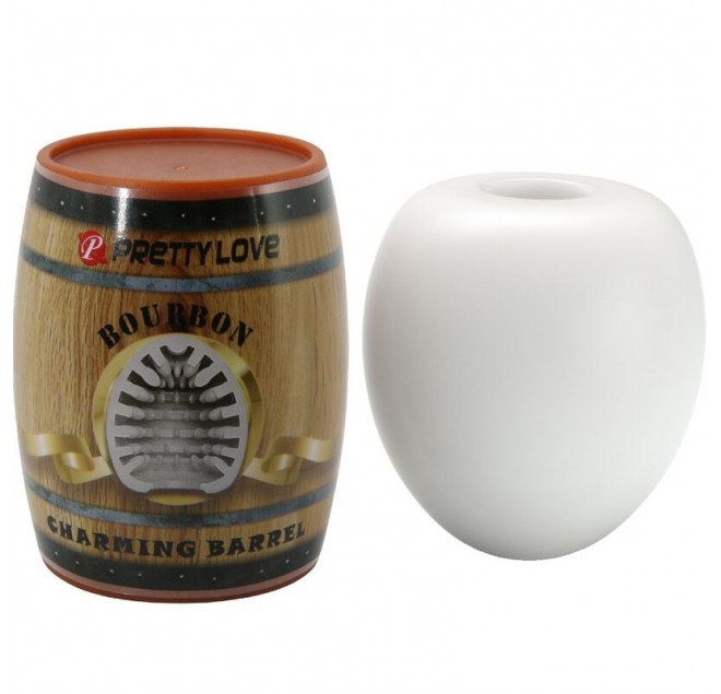 PRETTY LOVE - MASTURBATORE MASCHILE MODELLO BIANCO D'UOVO 2