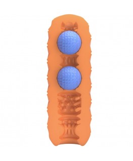 PRETTY LOVE - MASTURBATORE MASCHILE A GEMELLE ARANCIONE