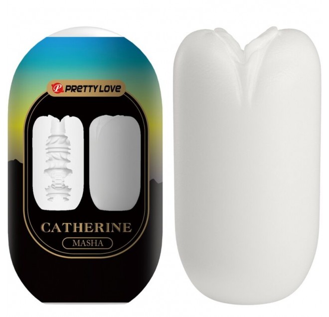 PRETTY LOVE - MASTURBATORE MASCHILE BIANCO MASHA