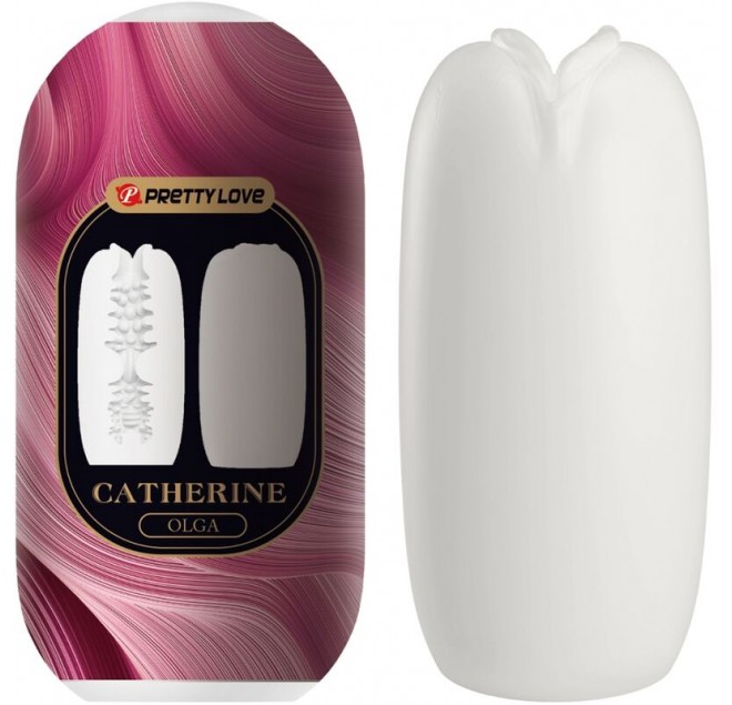 PRETTY LOVE - OLGA MASTURBATORE MASCHILE BIANCO