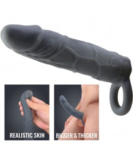 PRETTY LOVE - REALISTIC SKIN PENE SLEEVE GRIGIO SCURO