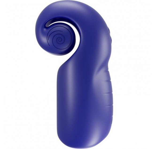 SNAIL VIBE - EVO PER LUI MASTURBATORE MASCHILE SLIDE NROLL BLU SCURO