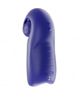 SNAIL VIBE - EVO PER LUI MASTURBATORE MASCHILE SLIDE NROLL BLU SCURO