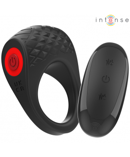 INTENSE - CLOVER VIBRATORE ANELLO PER PENE 10 VIBRAZIONI NERO