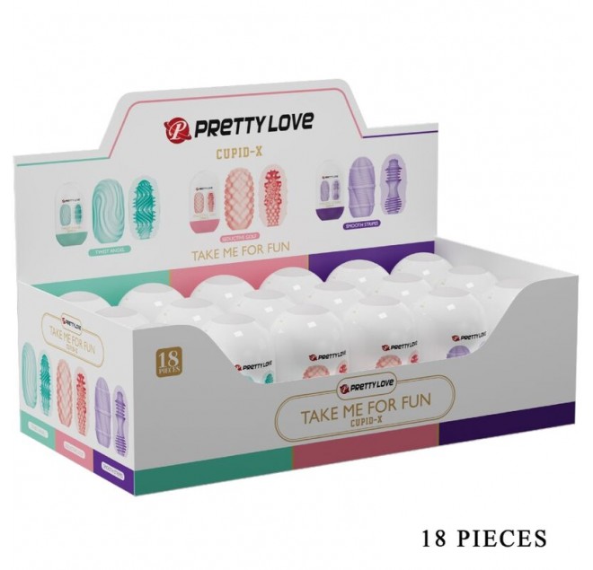 PRETTY LOVE - CUPID X 18 MASTURBATORI MASCHILI DIVERSE TEXTURE