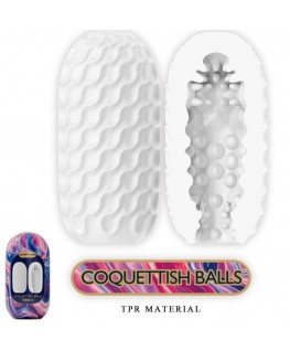 PRETTY LOVE - VENUS X 15 MASTURBATORI MASCHILI IN SILICONE BIANCO