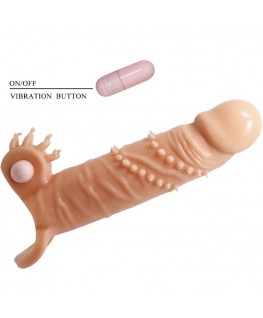 PRETTY LOVE - CONNOR GUAINA PER PENE + STIMOLATORE PER CLITORIDE FLESH