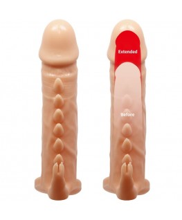 PRETTY LOVE - EMMIT GUAINA PER PENE + STIMOLATORE PER CLITORIDE FLESH