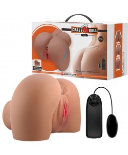 CRAZY BULL - VIBRATORE MILA CON VAGINA REALISTICA E CONTROLLO ANO REMOTO