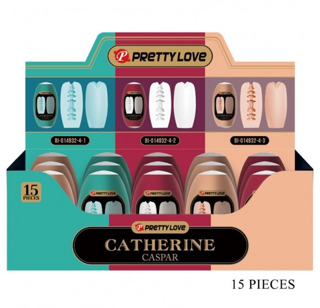 PRETTY LOVE - CASPAR PACK 15 VARI MASTURBATORI MASCHILI