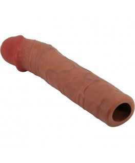 PRETTY LOVE - MANICA PER PENE CHELSEA CON ESTENSIONE 7,6 CM MULATTO