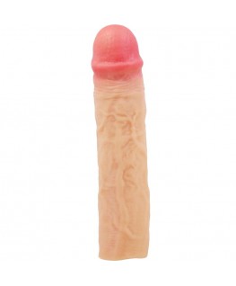 PRETTY LOVE - DEREK GUAINA PER PENE CON ESTENSIONE DA 7,6 CM FLESH