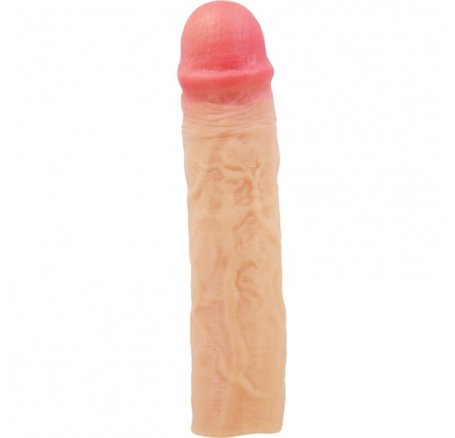 PRETTY LOVE - DEREK GUAINA PER PENE CON ESTENSIONE DA 7,6 CM FLESH