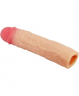 PRETTY LOVE - DEREK GUAINA PER PENE CON ESTENSIONE DA 7,6 CM FLESH