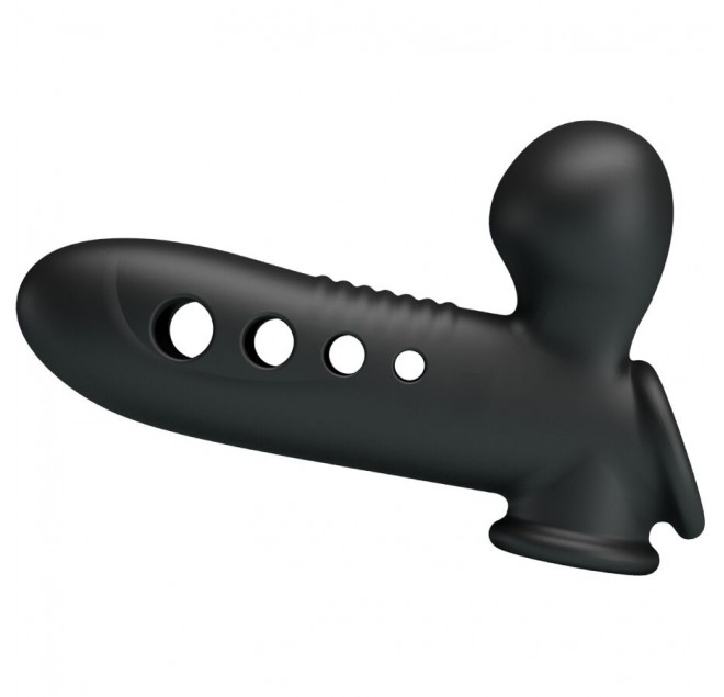 PRETTY LOVE - MANICOTTO PER PENE CRANE CON AIRBAG NERO